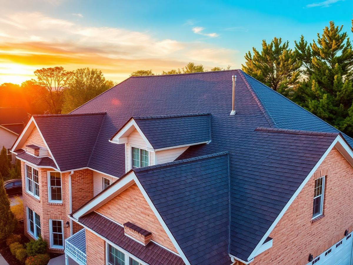 Residential roofing project: Architectural shingle replacement